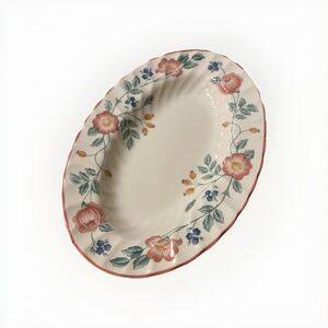Churchill England Briar Rose Pink Floral Swirl Under-plate 8.76” Dish